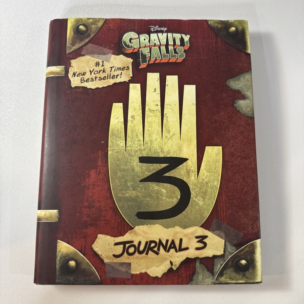 Disney Gravity Falls Journal 3 Hardback First Edition by Alex Hirsch
